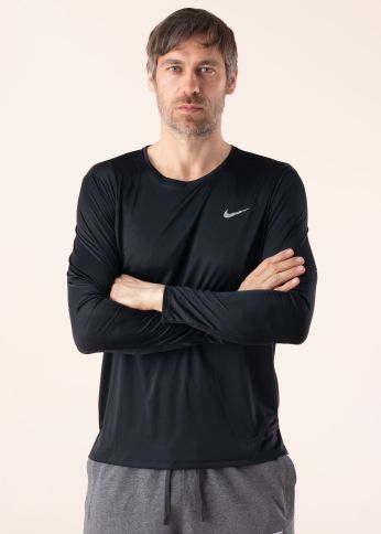 Nike Pikkade varrukatega bėgimo marškinėliai Miler