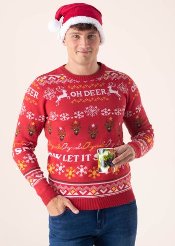 Jack & Jones kalėdinis megztinis Hoho