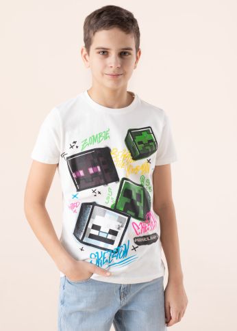 Name It Kids marškinėliai Dagfin Minecraft