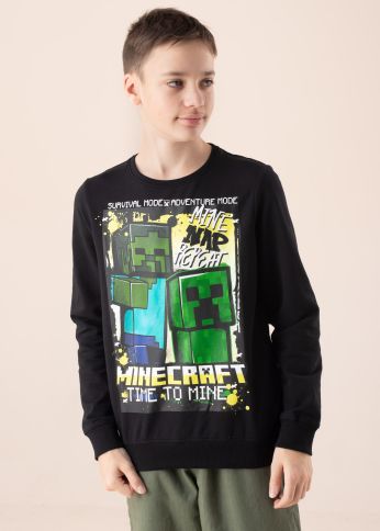 Name It Kids džemperis Nol Minecraft