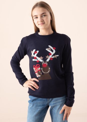 Only kalėdinis megztinis Xmas Happy