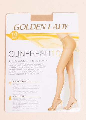 Golden Lady pėdkelnės Sunfresh 10 den